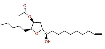 (6S,7S,9R,10R)-6,9-Epoxynonadec-18-en-7,10-diol 7-acetate